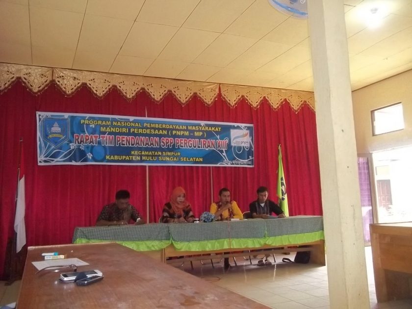 rapat spp dana bergulir